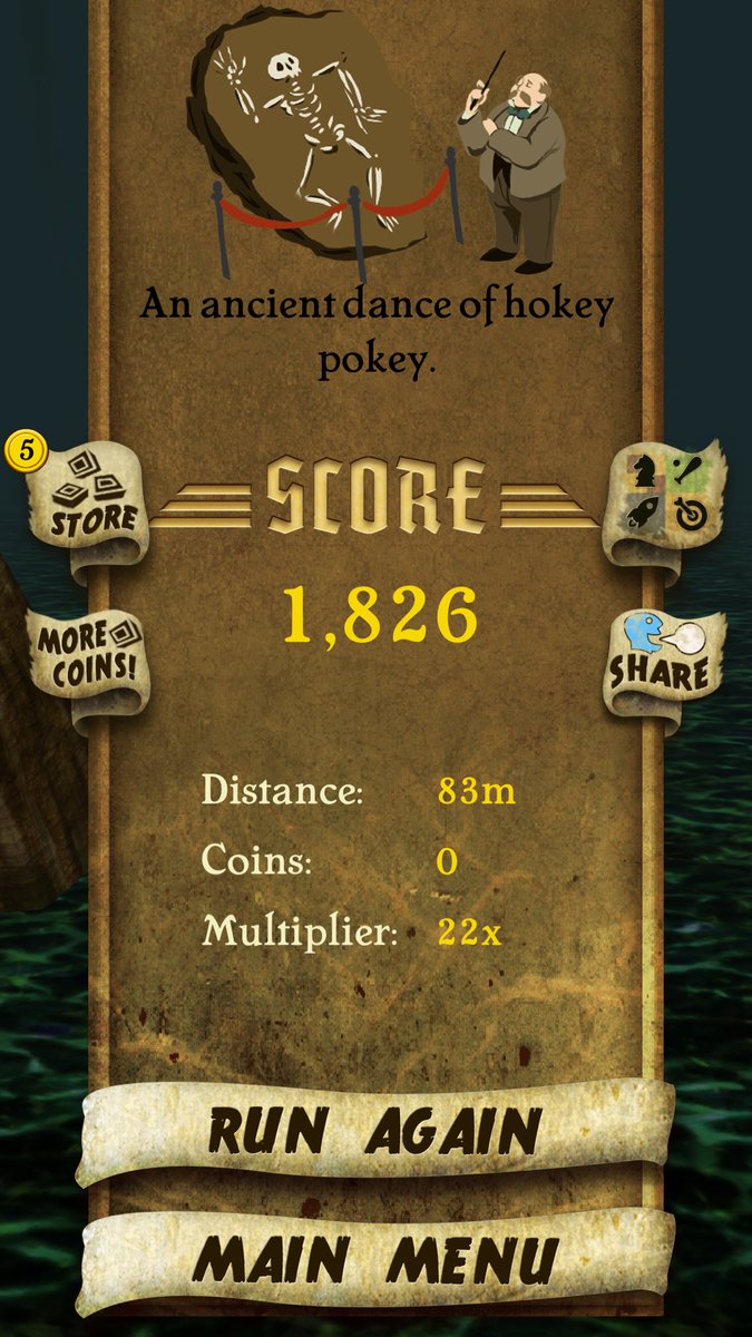 NatureGirlByDay's tweet photo. I got 1,826 points while escaping from demon monkeys. Beat that! https://t.co/5xT0ITYqeq #TempleRun https://t.co/gG57kJ9F7O