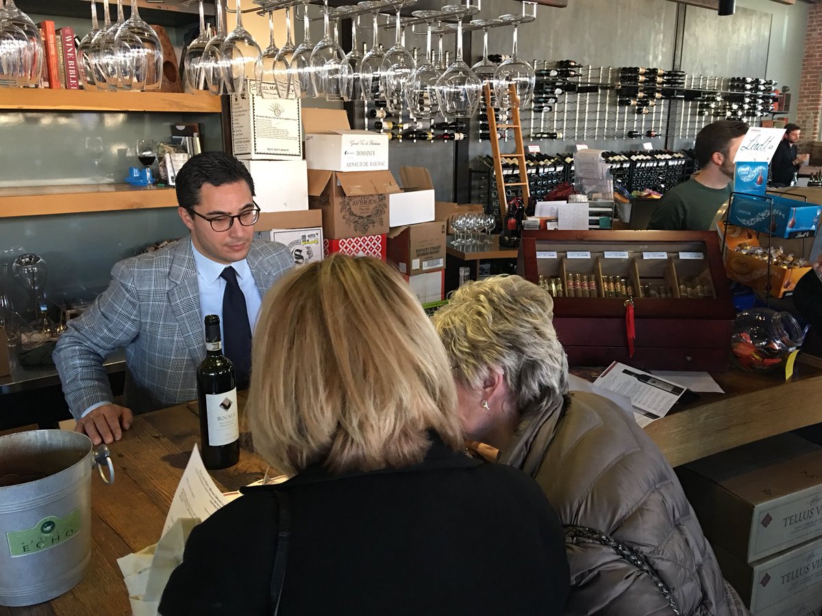 kccellarrat's tweet photo. Italians in the house! We’ve got 3 Italian Winemakers until 7 pm. https://t.co/vvGcbFo1cK