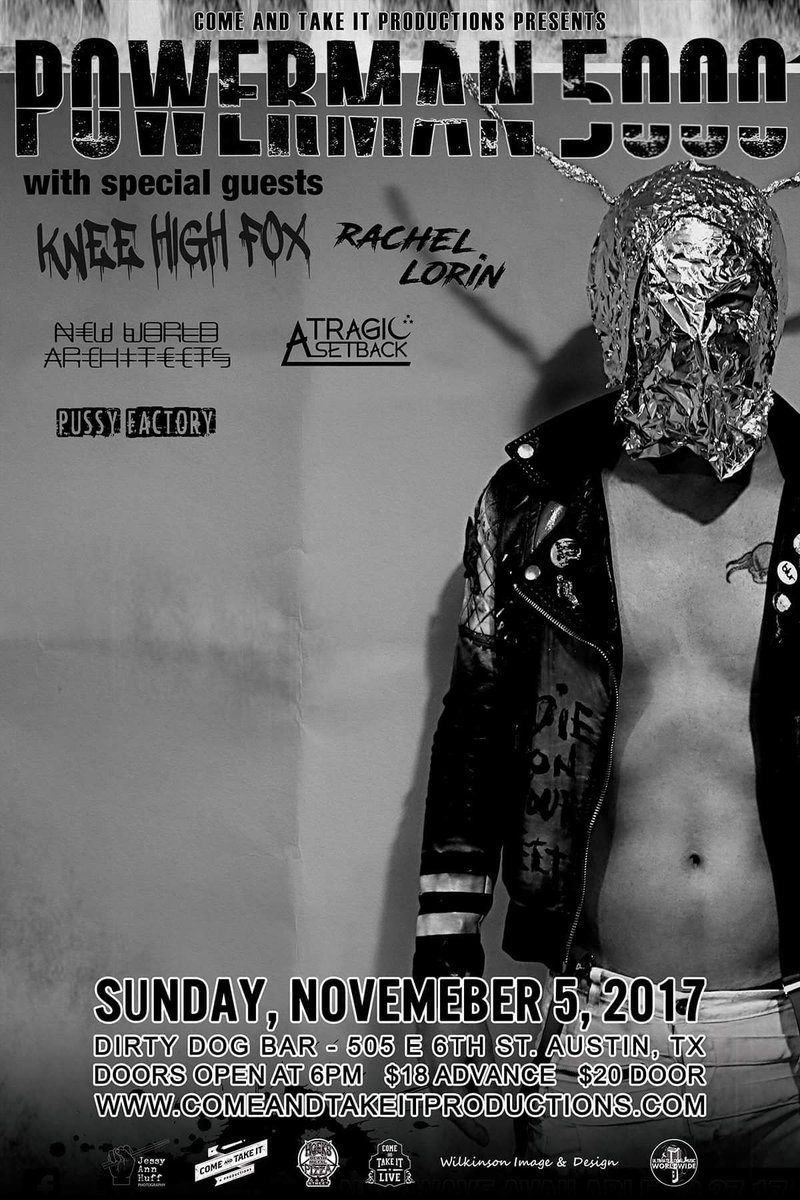 catiproductions's tweet photo. Comin' up 11/5 at @dirtydogbar #catiproductions presents: @TheRealPM5KΒ w/ @kneehighfox @rlorinofficial + moreπ€>> https://t.co/xPrBkXwRjb https://t.co/eDUWr0tYV1