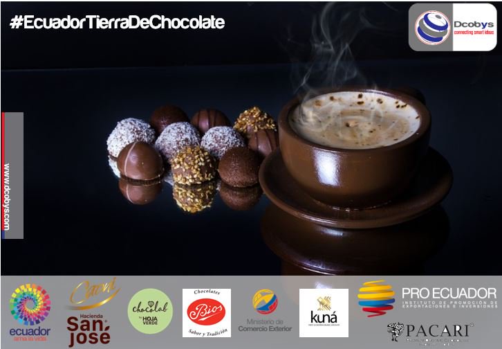 #EcuadroTierraDeChocolate Ecuador exporta principalmente a EE.UU., Países Bajos, México, Alemania y Malasia.#DcobysBusiness #México #Ecuador