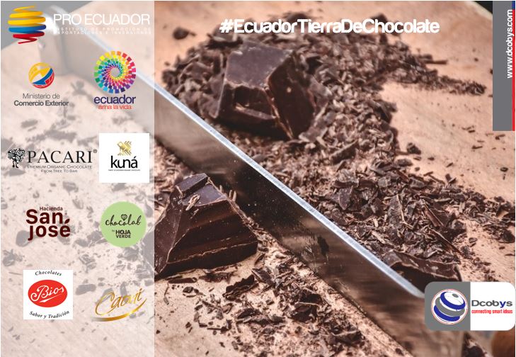 #EcuadorTierraDeChocolate Ecuador ocupa el cuarto lugar en la producción mundial de cacao, detrás de Costa de Marfil, Ghana #DcobysBusiness