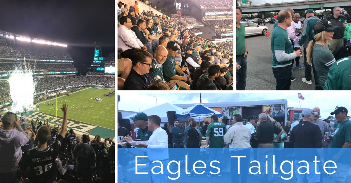 _RazorTech's tweet photo. Thank you for coming out last night to the Razor Tailgate and yet another @Eagles Victory! Special thanks to @Cohesity and #CSILeasing! https://t.co/Vl2UBh7KU6
