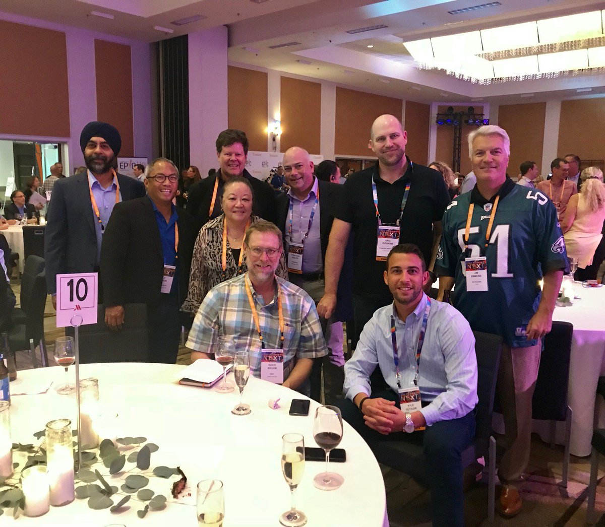 Teradata's tweet photo. Congratulations to the #TeradataEPIC Award winner for Enterprise Intelligence @Dataguise  and @eBay #TDPARTNERS17 https://t.co/4yOcIw9RpM