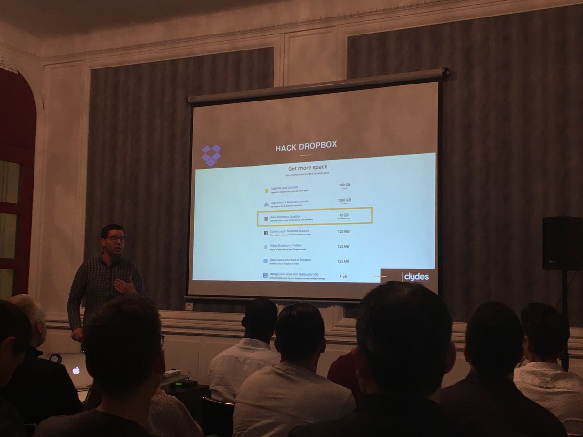 MyAperoMTP's tweet photo. Qqs exemples de hack avec @Rico_Freddy 👉🏻 Problématique d’acquisition ? Le #growthhacking est peut être la solution 💡 #MyAperoMTP https://t.co/c3L846LRG4