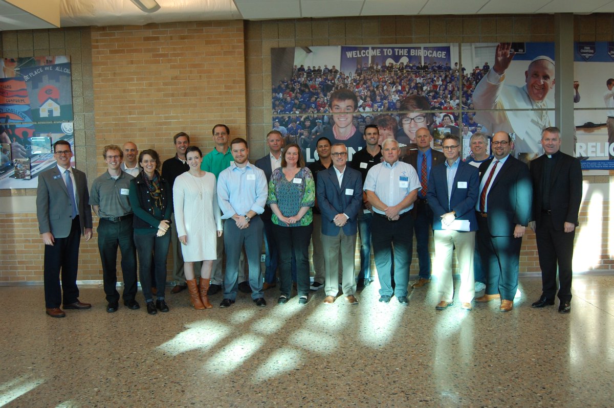 CreightonPrep's tweet photo. Thanks to the 17 area professionals here this morning to talk with our sophomores during Career Day! https://t.co/6x0I3uZeCj