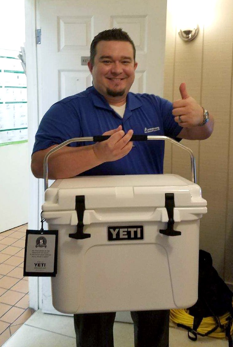 SouthernLock's tweet photo. Congrats to Beau Armstrong of @ArmstrongLock for winning our #AlarmLock drawing for a YETI cooler! https://t.co/Bl5m5VVsIS