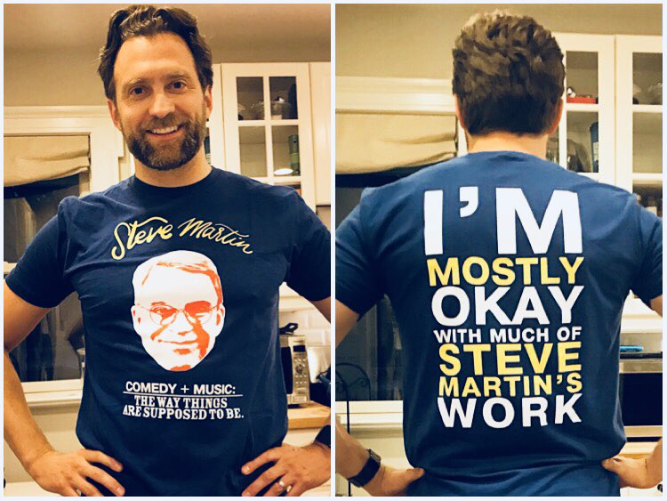 GrahamNY's tweet image. #tryingtoohard @SteveMartinToGo @SteepCanyon @MeteorShowerBwy