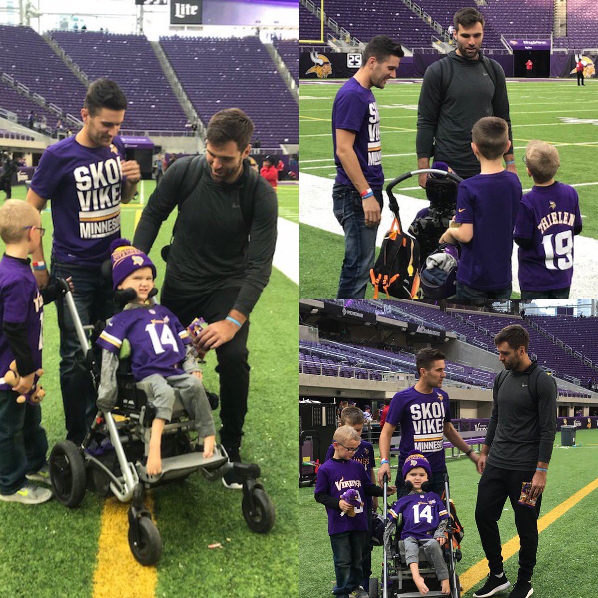 LevisHopeND's tweet photo. Thanks for the chat @JoeFlacco 😎 https://t.co/GEm9dA9suq