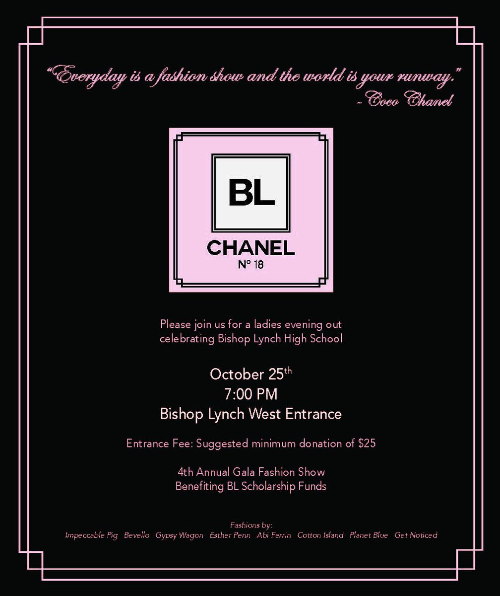 BishopLynch's tweet photo. Join us tomorrow for a special Ladies Night featuring the latest fashions and FABULOUS raffle prizes! RSVP - beth.arsenault@bishoplynch.org https://t.co/49mzsElQfZ