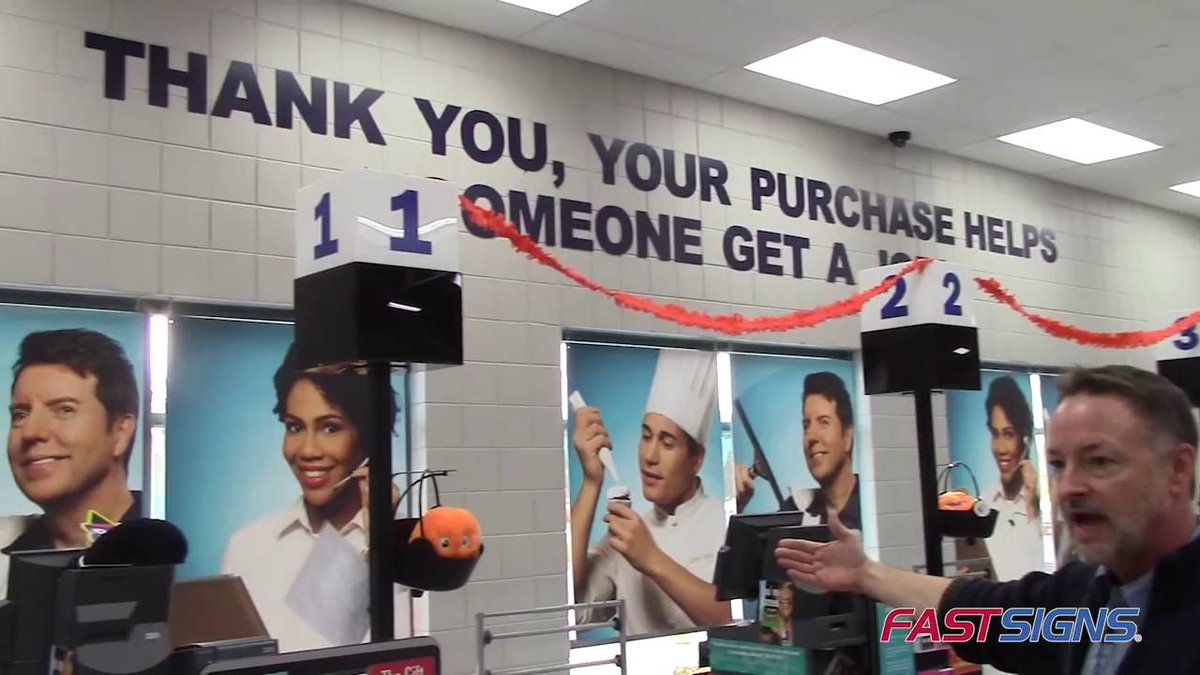 FASTSIGNS was able to help Goodwill brand the entire store with their organization's mission. #TuesdayTransformation youtube.com/watch?v=1sUQT6…
