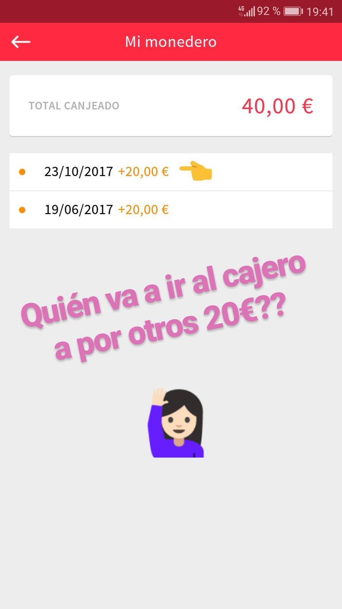 paem3's tweet photo. 4 meses después... Otros 20€ conseguidos en @geltapp 🎉🎉
Mucho tardáis en uniros al chollo 🤣
➡️ https://t.co/tdGTEWutwU ⬅️
#gelt #geltapp https://t.co/FPMk9o6mnt