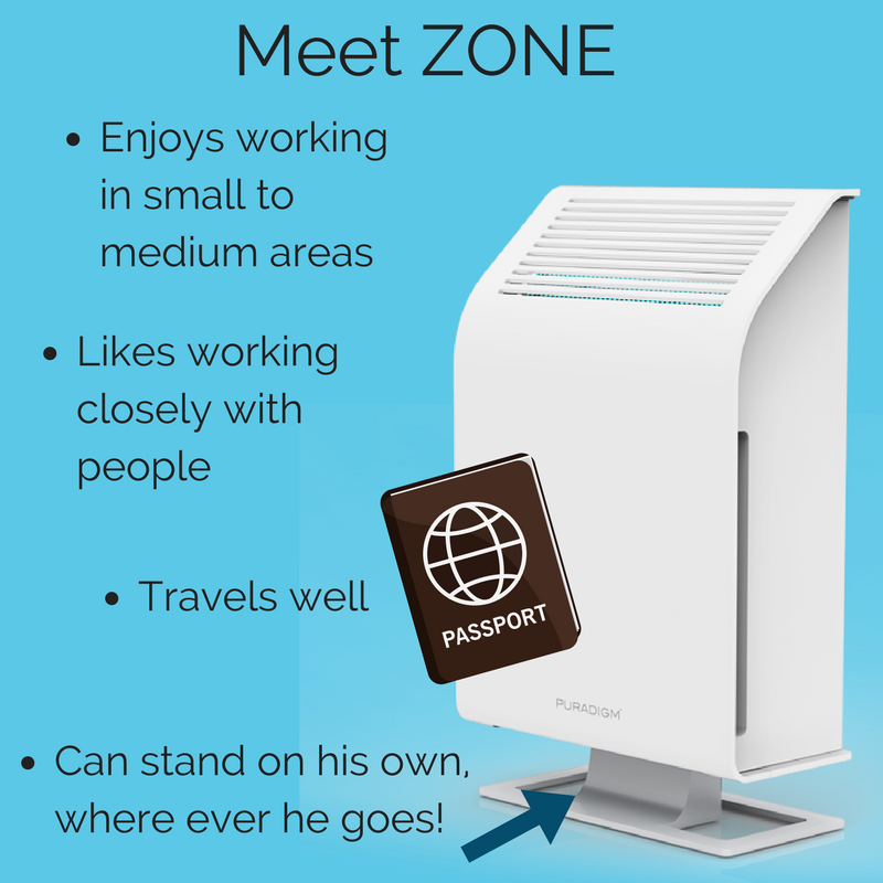 XtremeMicrobial's tweet photo. This #TechTuesday we want you to meet ZONE! Great at small spaces, standing on his own, and a love of travel! Thanks ZONE! #ExtremeMicrobial https://t.co/HoPTcqau45