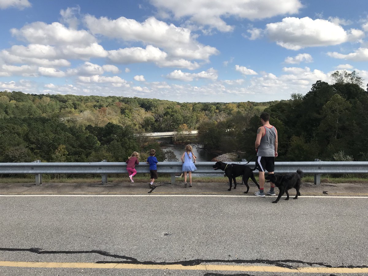 Captain_Spears's tweet photo. Dam fine day for a walk with uncle and his dogs. #fallsdam #ncnature https://t.co/2I5sbw8Wud