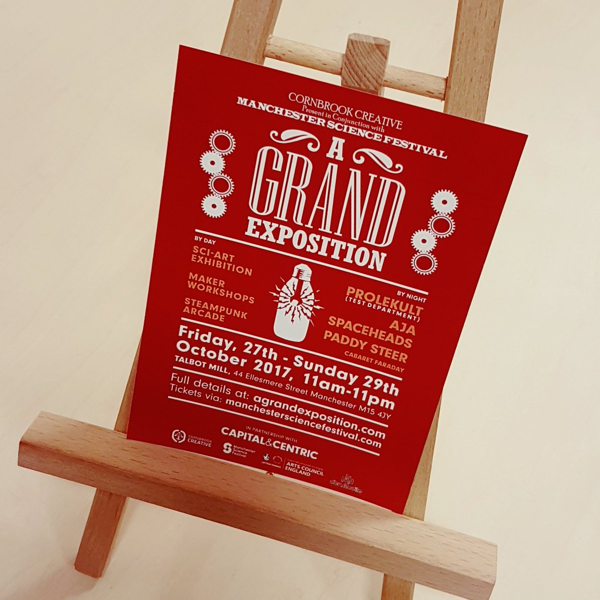 DesignforMSK's tweet photo. 2 days to go: #DesignforMSK exhibition at #AGrandExposition @McrSciFest #MSF17 Raising awareness of musculoskeletal conditions in young ppl https://t.co/QJoNhCNGJT