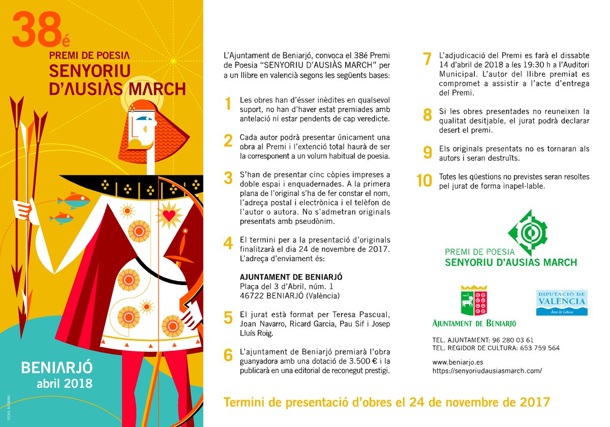 annagual's tweet photo. Convocatòria: #Eltubercle va guanyar el Premi Senyoriu d'Àusiàs March. Si teniu un poemari, tempteu la sort! https://t.co/XBPs8xSdlg https://t.co/saNX3yRBBp