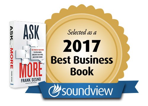 BusinessBooks's tweet photo. #2017BestBook | Ask More: The Power of Questions to Open Doors, Uncover Solutions... by @franksesno. https://t.co/Dv6kwtYweZ @AMACOMBooks https://t.co/8W01ZcOCD3