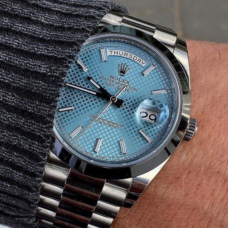 DailyWatchFix's tweet photo. Platinum #DD40 ❄️ by @rolexshow_israel | #DailyWatchFix https://t.co/Wbutb9XqoP