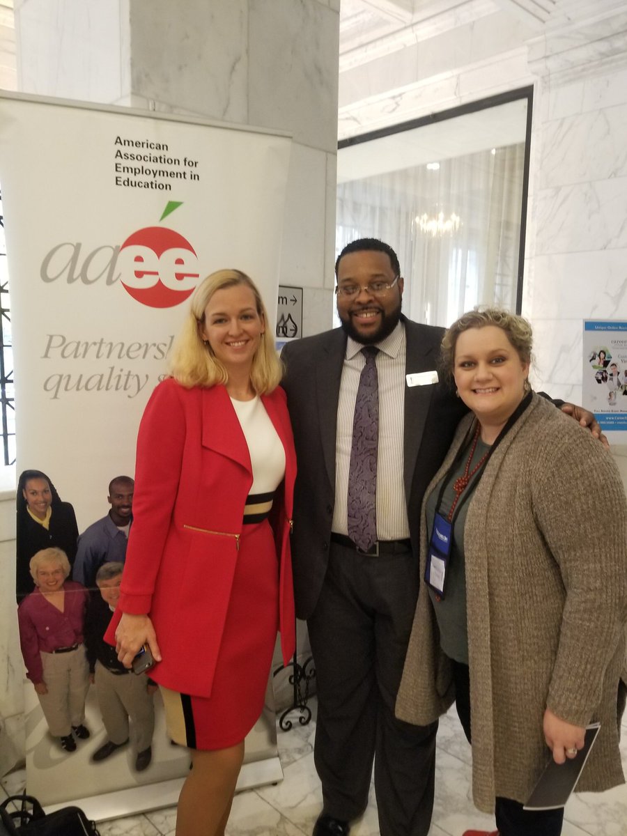 Georgia representing <a href="/AAEEorg/">AAEE Employment in Education</a> #AAEEPA2017 <a href="/dlwilliams11/">derrick williams</a> @LisaJamesMann