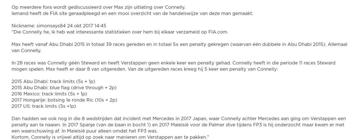 RMalteser's tweet photo. @FrankWoest had je dit al gezien? Connelly's persoonlijke vete tegen Max... Alle 5 de penalty's van Max sinds 2015 komen van Connelly... #FireConnelly https://t.co/gDXiqeFQKB