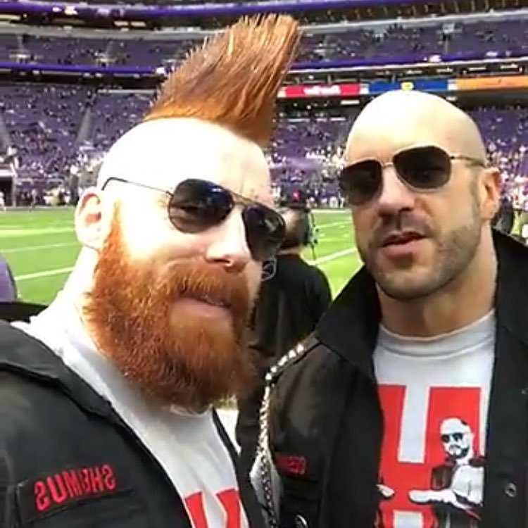 automotor16's tweet photo. My good mood boys 😊💋 #Sheamus #Cesaro #CelticWarrior #Sheasaro #Fella #TheBar #TotalFellas https://t.co/sgAXNDGMbt