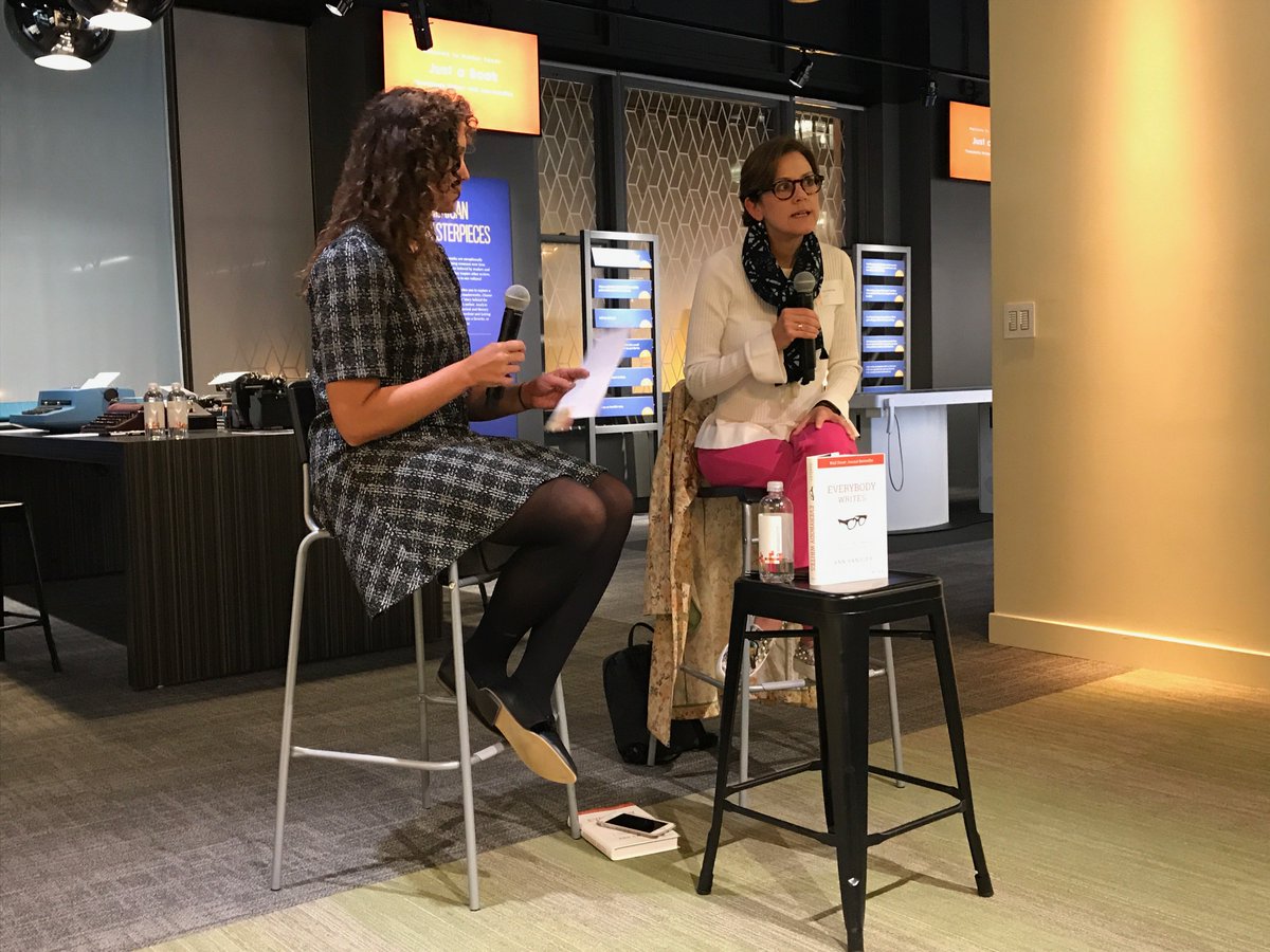 WalkerSands's tweet photo. We were honored to host @annhandley at the @AmerWriteMuseum for our 3rd annual #WSJustaBook! Full recap here: https://t.co/NIoCarM0D8 https://t.co/8IjzHcU5FH