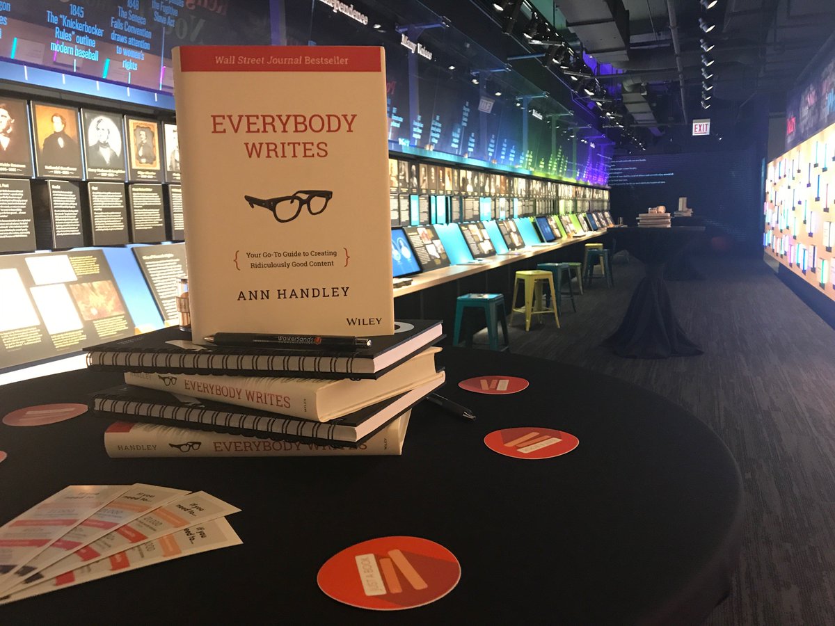 WalkerSands's tweet photo. We were honored to host @annhandley at the @AmerWriteMuseum for our 3rd annual #WSJustaBook! Full recap here: https://t.co/NIoCarM0D8 https://t.co/8IjzHcU5FH