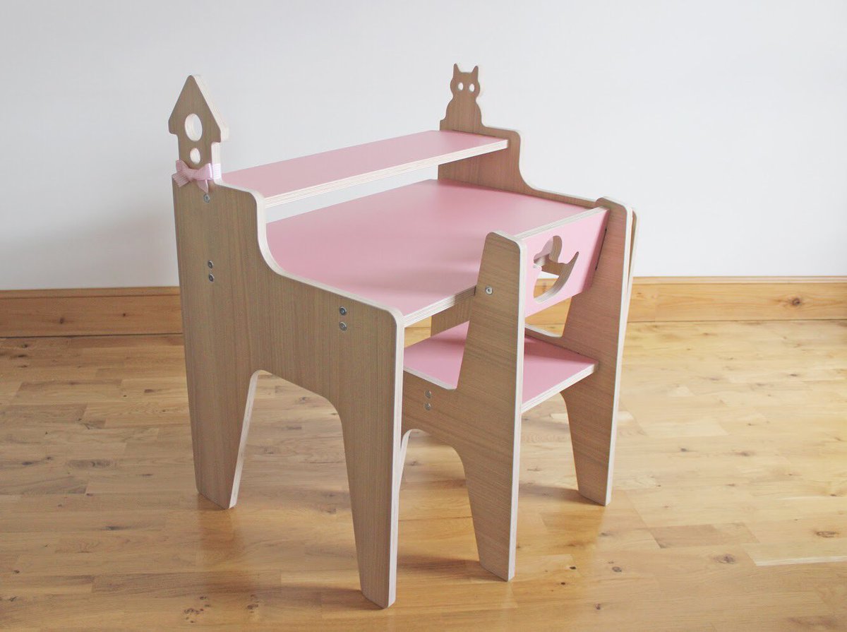 kidscdesigns's tweet photo. Stunning desk ready for a customer! All packed and ready for it’s new home that a child will love 💕 #kids #kidsinterior #madeinbritain https://t.co/qm70u4YJdL