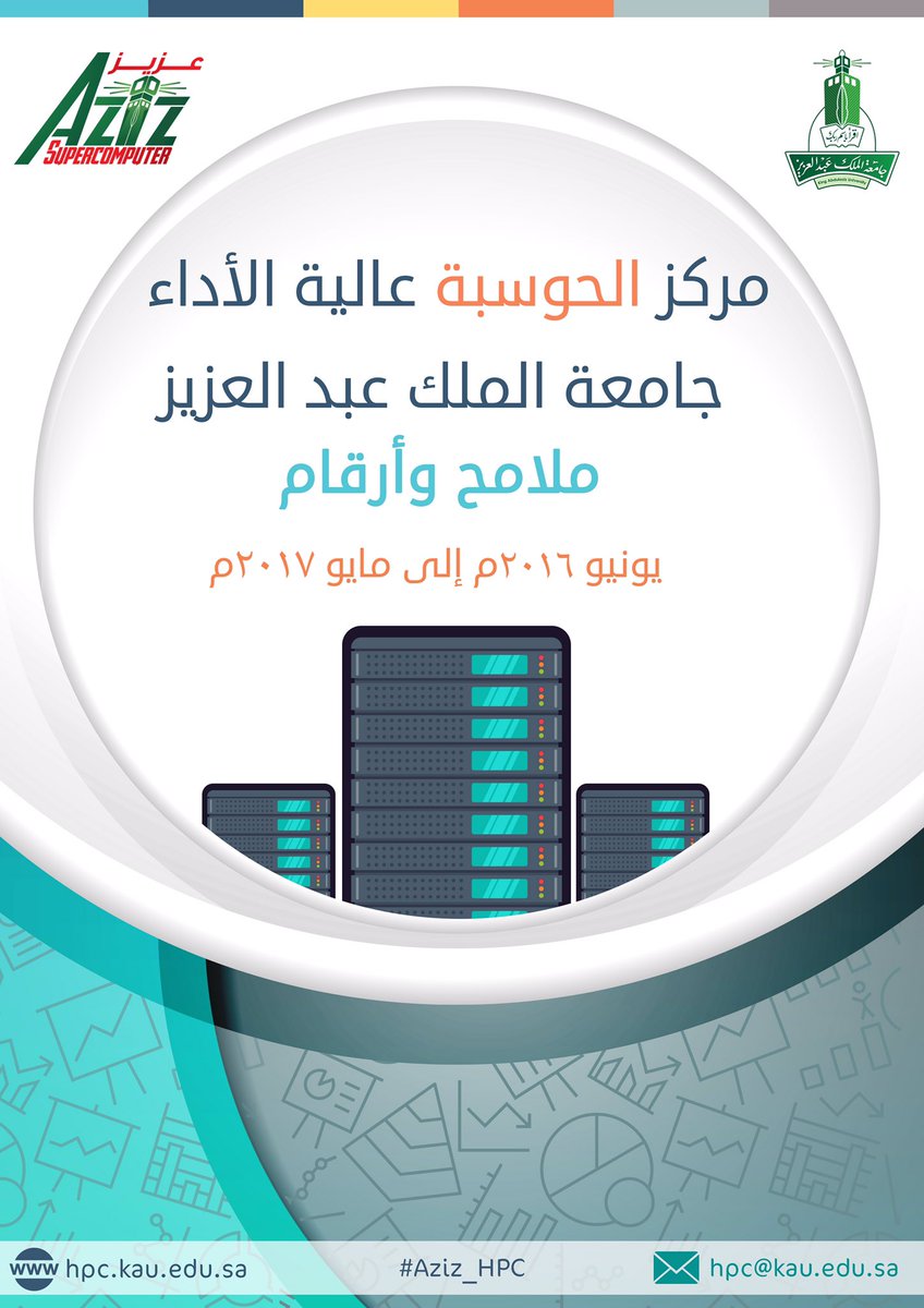 iyadkatib's tweet photo. #انفوجرافيك ملامح وأرقام السنة الثانية لتشغيل السوبر كمبيوتر #Aziz_HPC في #جامعة_الملك_عبدالعزيز #KAU https://t.co/e03dwEmYJx