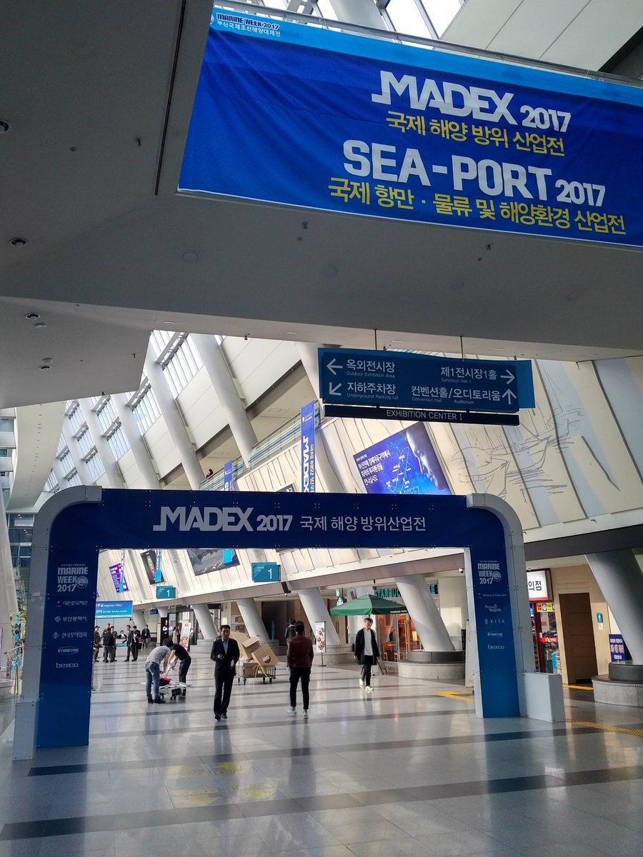 LACROIX_Defense's tweet photo. #MADEX2017 #SouthKorea Want to know more on @LACROIX_Defense #CornerReflector #AntiTorpedo #NavalSolutions   @NavyRecognition @Xaviervav https://t.co/acUvg9o7d2
