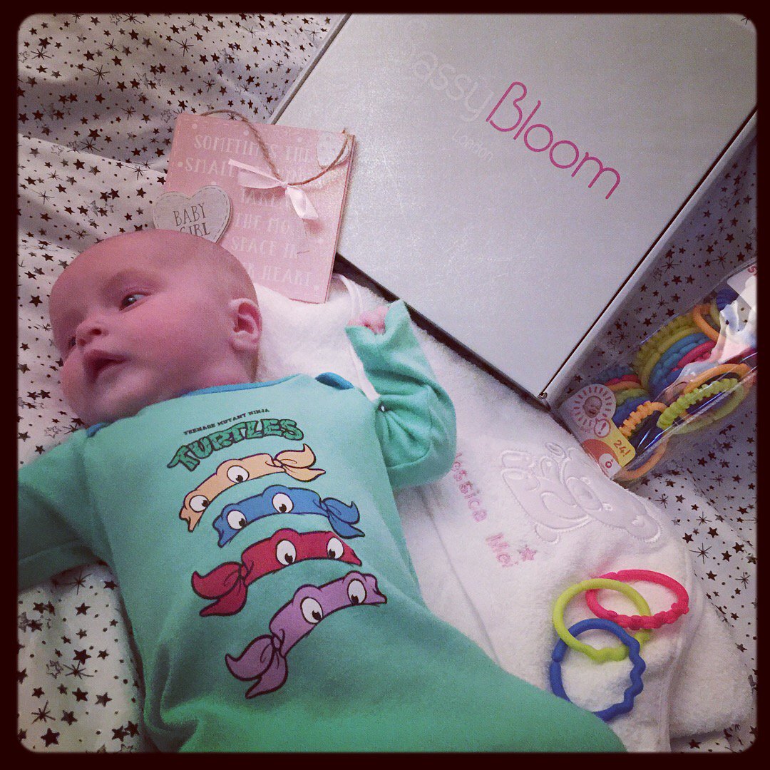 WaifuSumner's tweet photo. Thank you @Sassy_Bloom for my perfect personalised Sassy Bloom box for Jessica Mei! 🎉 #sassybloom #babygift https://t.co/VodCpZFI4Q