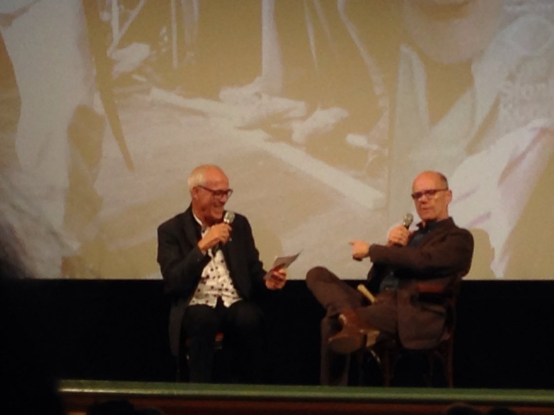 Manfred Becker of <a href="/EEOFE/">Eyes & Ears of Europe</a> and <a href="/espiekermann/">Prof. Erik Spiekermann</a> talking about type, design and sucking gravity...