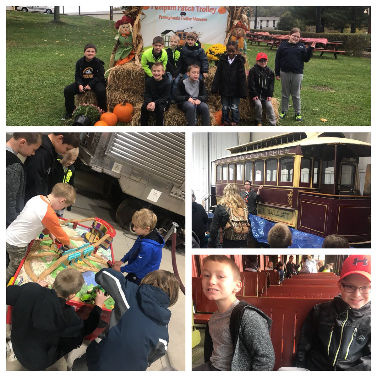 AmandaS423's tweet photo. CBI trip with @VBClassroomsMES to the Trolley Museum &amp; Sarris Candies for a treat 🍨 @laura_showman @MontourSD #montourproud https://t.co/pNLKqvEMkj