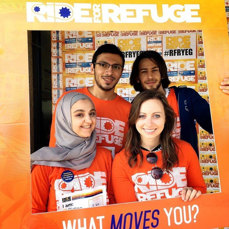 WorldUniService's tweet photo. Didn’t get to @rideforrefuge with us? It’s not too late to help! Donate before Oct 31st & support the SRP: https://t.co/a3m5ZXgmpN #ride17 https://t.co/nNwNPedn0L