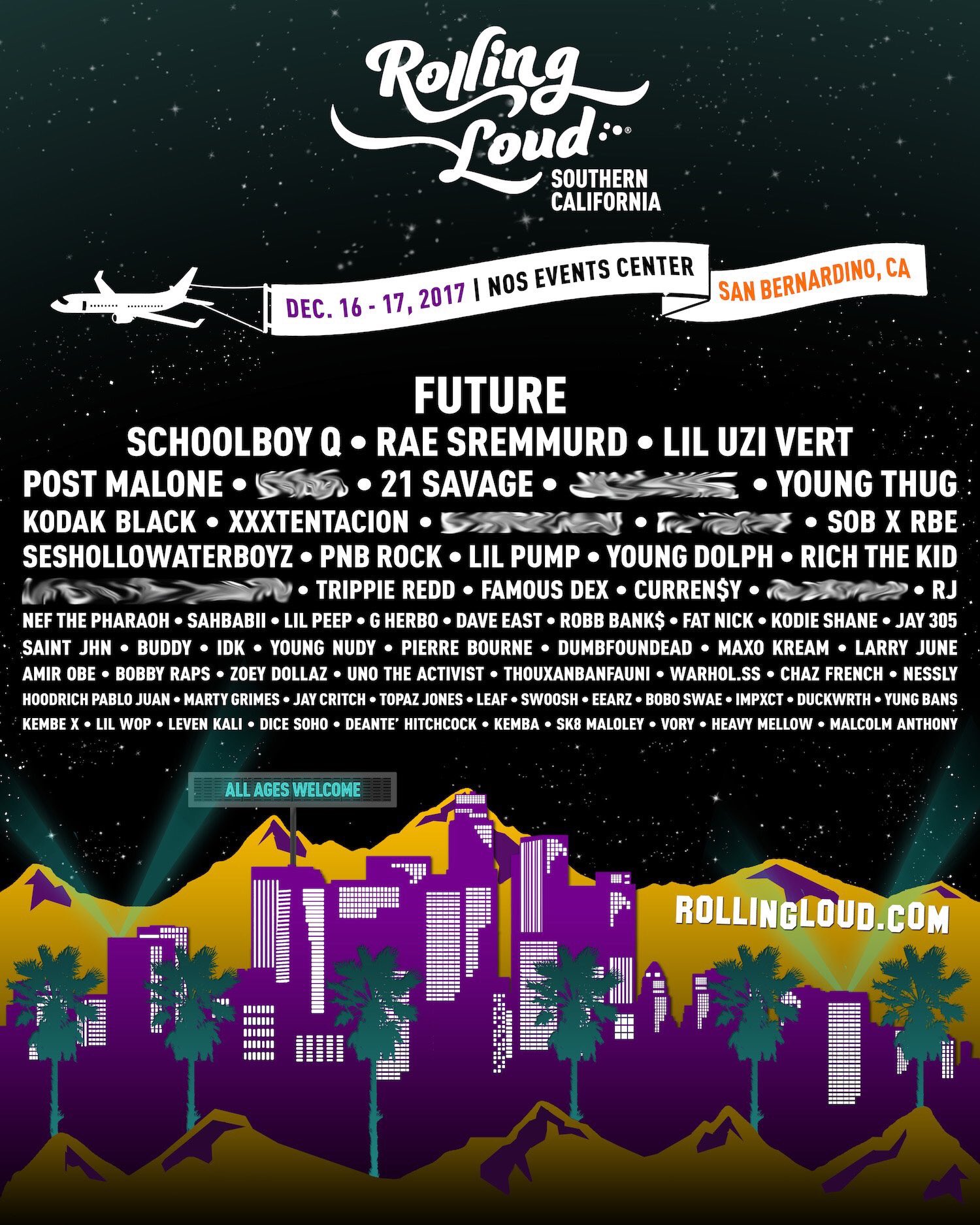 Rolling Loud on Twitter "HEY CALI, WE’LL BE BACK IN DECEMBER 