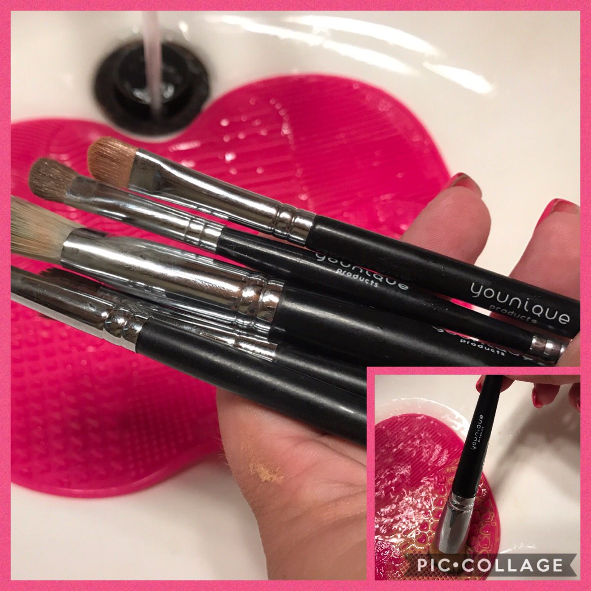 SHillis89's tweet photo. Gotta clean those brushes! https://t.co/6XIXRu0vzE