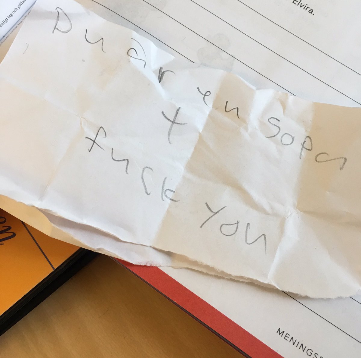 Blev ju för glad när en unge kasta den här på mig idag 😇😇