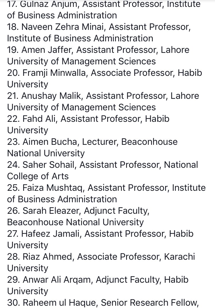 Tooba_Sd's tweet photo. Statement by concerned faculty members from universities across Pakistan re police crackdown on #QAU students 1/2 https://t.co/xdXFDiqSne