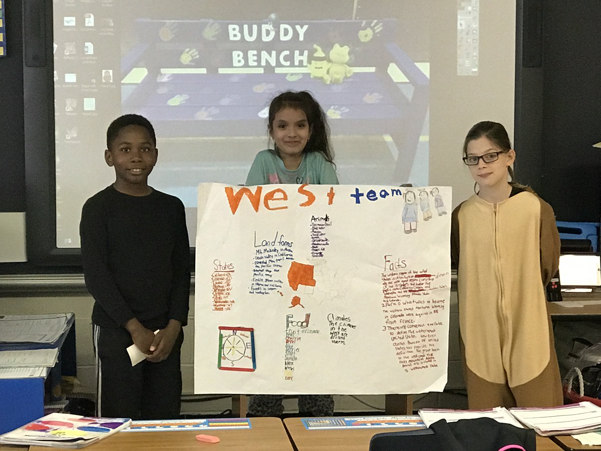 cmbennick's tweet photo. Presentation of five regions of the US @ML_School https://t.co/W7AHMgANL8