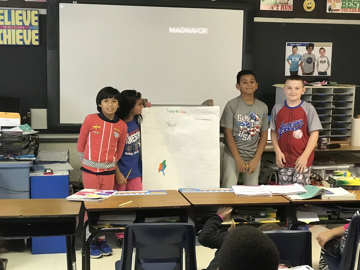 cmbennick's tweet photo. Presentation of five regions of the US @ML_School https://t.co/W7AHMgANL8