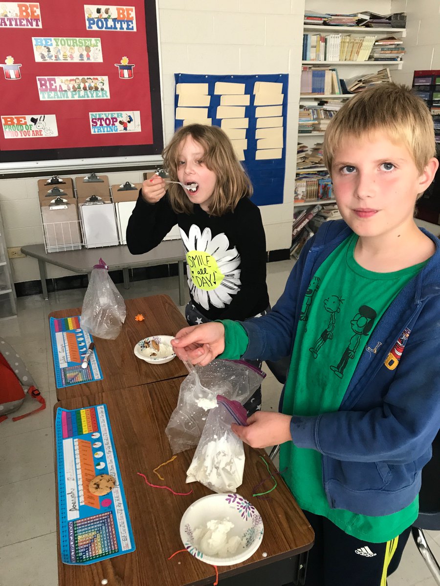 cmbennick's tweet photo. Science Club - Making Ice Cream @ML_School https://t.co/qJORUUwnaI