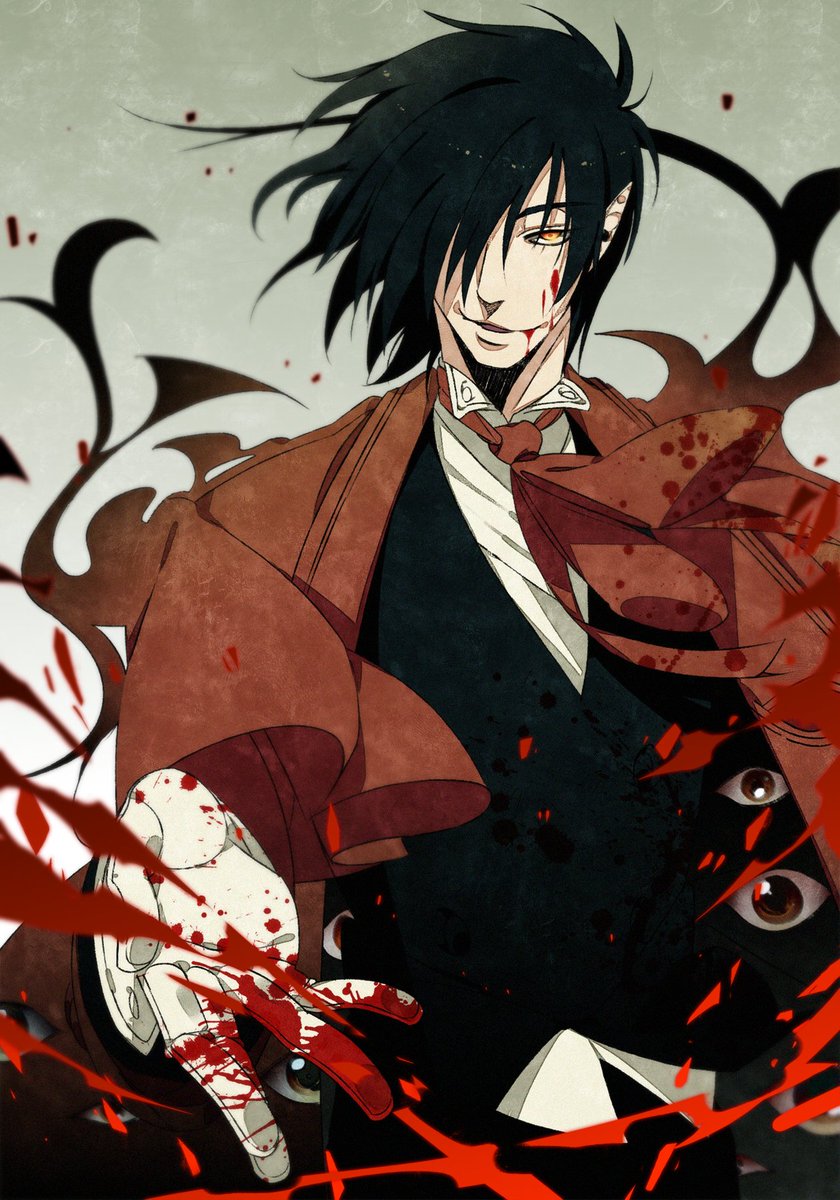 CriimsnFckr's tweet photo. 💀 Abridged Alucard
💀 New to verse/character
💀 Mature Themes and content
💀 Lewd/Non
💀 VERY selective with ship
💀 RT? https://t.co/qJDPefSVMl