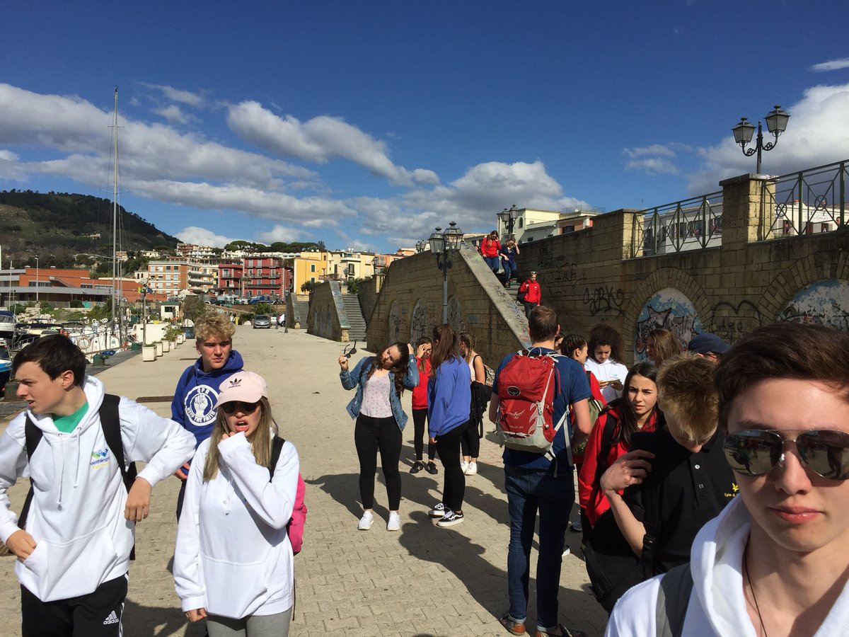 PjRowen's tweet photo. Great day in Campei Flegri BON with @wrigeog and @NSTGeography visted Pozzuoli, Lake Lucrino and Herculaneum. https://t.co/mmrin8mBt5