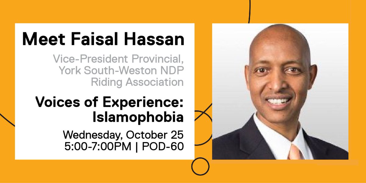 careercooptmu's tweet photo. What can we do to address Islamophobia in the workplace? Hear Faisal's story tomorrow at Voices of Experience https://t.co/kzasy8e1Nv https://t.co/BDLkrpHqSr