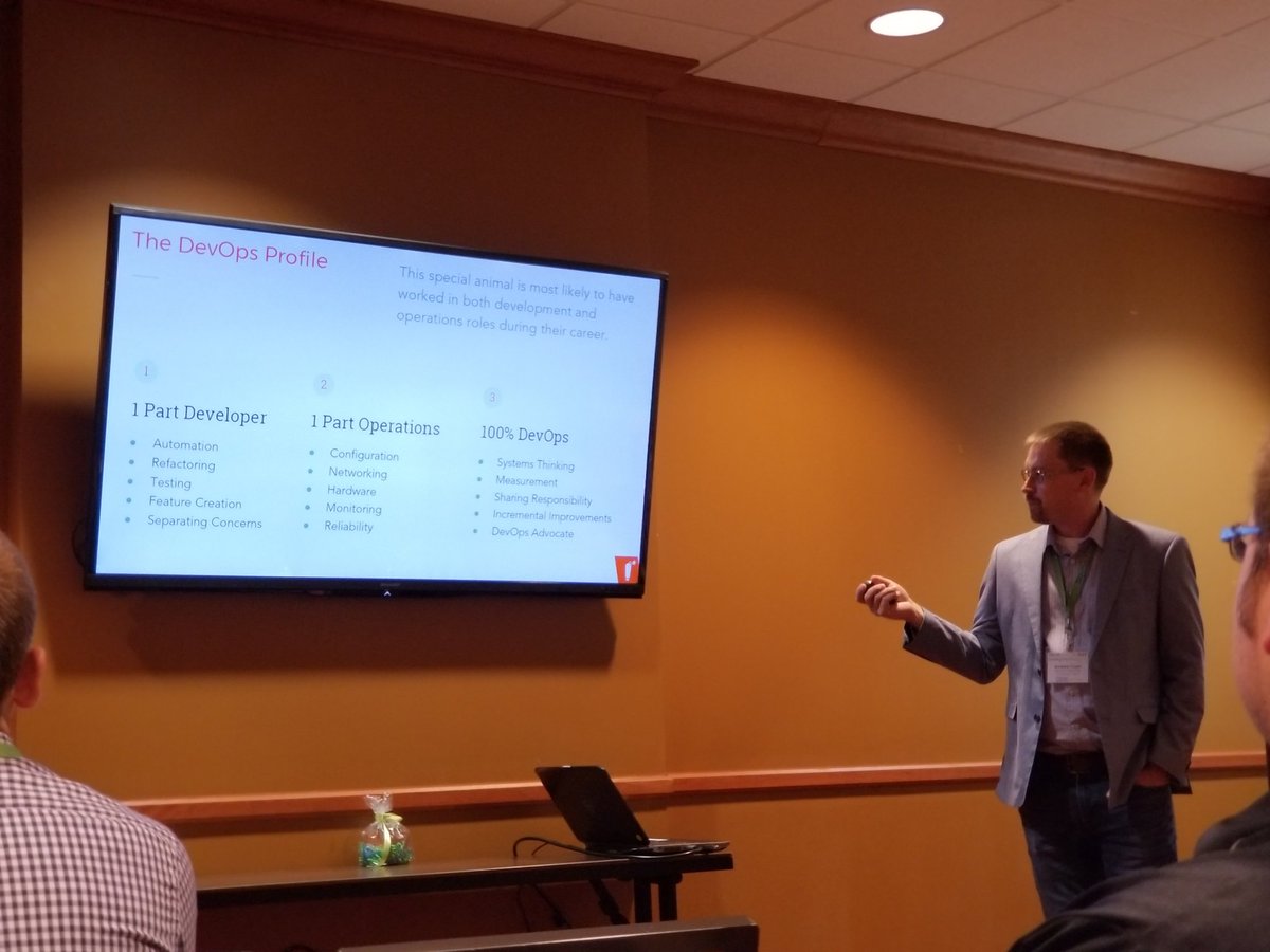 lesa_edwards's tweet image. DevOps is a culture. Andrew Cope, Exclamation Labs #techgap #rocketcenterwv #rcdevops