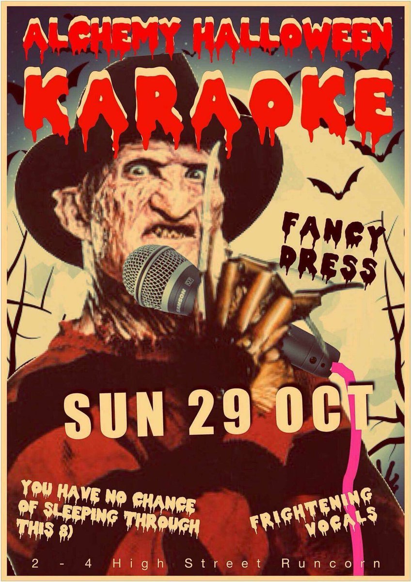 AlchemyGigs's tweet photo. This coming Halloween weekend @AlchemyGigs #Runcorn #Widnes - Live Music Every Weekend https://t.co/qhsfOyLA4s
