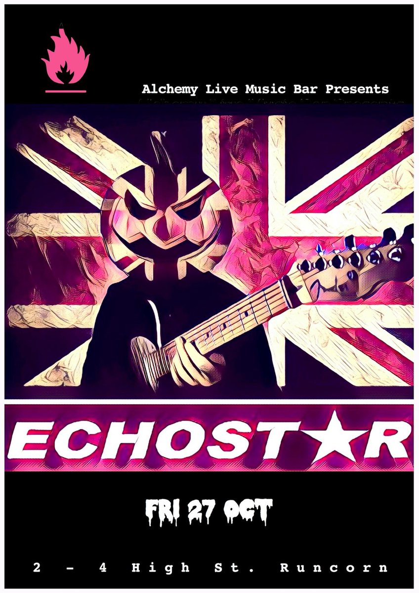 AlchemyGigs's tweet photo. This coming Halloween weekend @AlchemyGigs #Runcorn #Widnes - Live Music Every Weekend https://t.co/qhsfOyLA4s