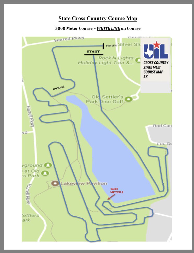 TexasXCCoaches's tweet photo. New State Course Map: @uiltexas https://t.co/TKXEkOQG37