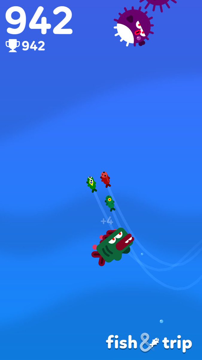 Mohit_o9's tweet photo. I got 942 points! Can you beat me? #FishandTrip https://t.co/gmkVTyAZUU https://t.co/mmsjRdtWLR