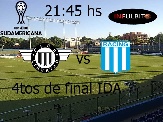 InFulbito's tweet photo. #CopaSudamericana 2017
4tos de final IDA
21:45 hs
Estadio Dr Nicolás Leoz (Paraguay)
@Libertad_Guma vs @RacingClub https://t.co/1apcqLvWfQ