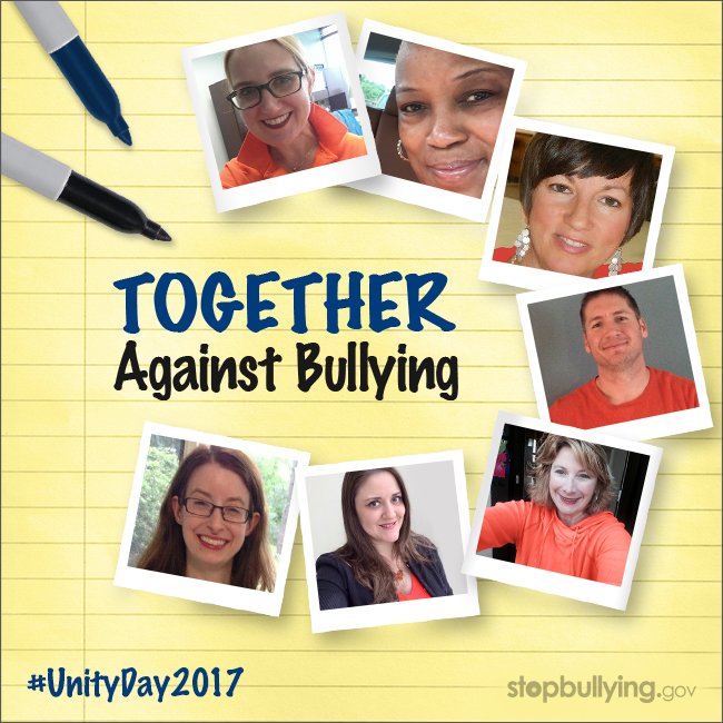 Wear orange tomorrow for #UnityDay2017 to show your support for #safe &amp; inclusive communities &amp; #unite together against #bullying!